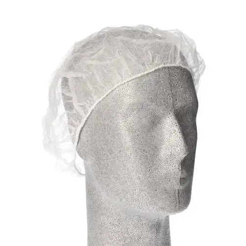Papstar "WORK-INN/PS" Barett-Hauben, Vlies Ø 52 cm weiss
