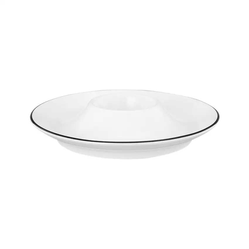 Eierbecher mit Ablage Lido Black Line