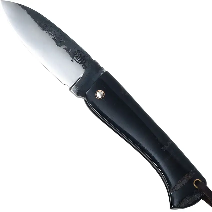 Citadel Aizto Medium, DNH7 Kohlenstoffstahl, Horn, Klinge 8 cm