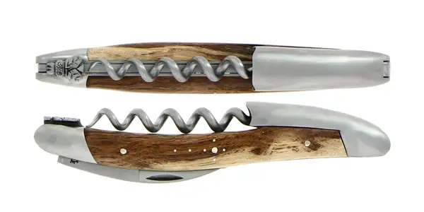 Sommelier Messer, Biene Griff Finish matt mit Griff aus Rebenholz