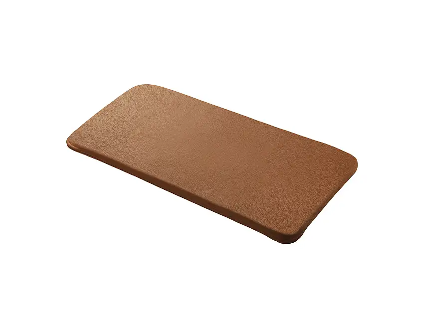 FDB Møbler - R6 Sitzkissen, 64 x 34 cm, leder cognac