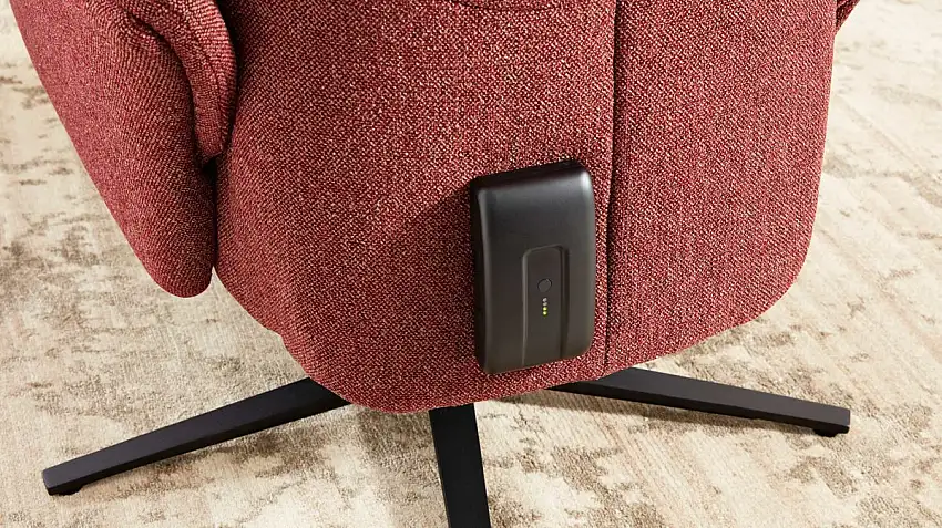 Interliving Sessel Serie 4560 – Akku, anthrazitfarben