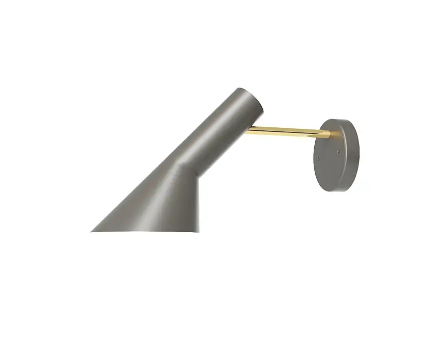 Louis Poulsen - AJ Wandleuchte, brass / warm grey