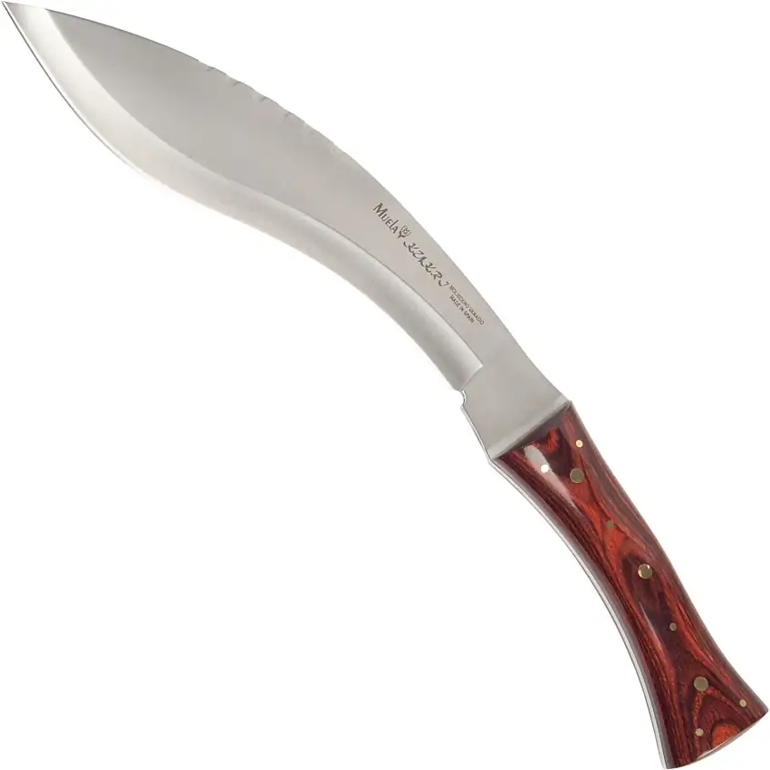 Muela Kukri, Gurkhamesser, Schichtholz, Klinge: 25 cm