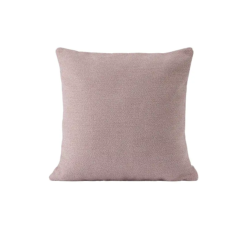 Muuto - Mingle Kissen, 45 x 45 cm, rosa / petroleum