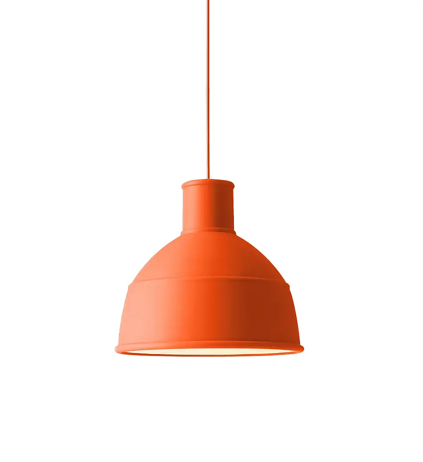 Muuto - Unfold Pendelleuchte, orange