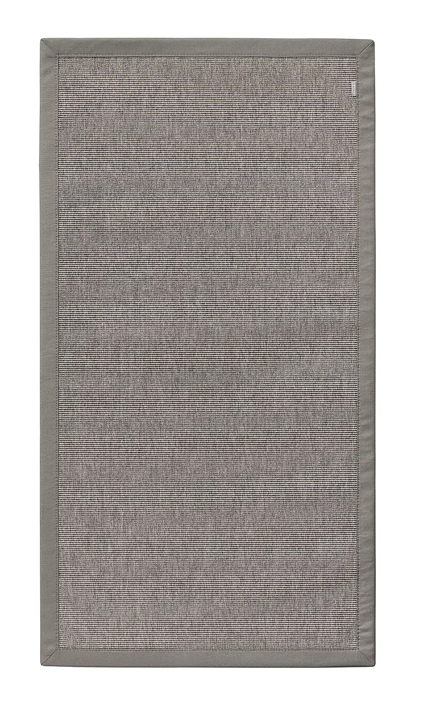 Teppich in Sisaloptik Naturino Rips Platin 67 x 133 cm
