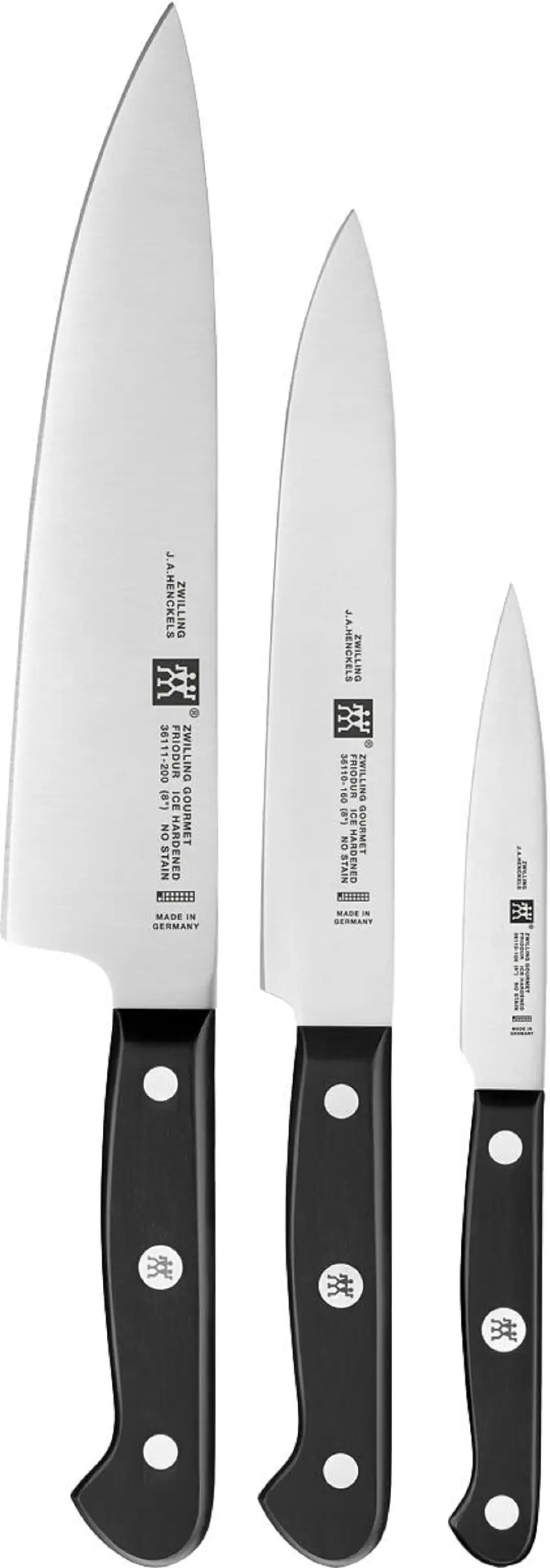 Zwilling 3-tlg Messerset Gourmet