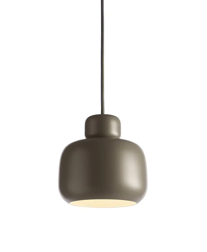 Woud - Stone Pendelleuchte, small, taupe