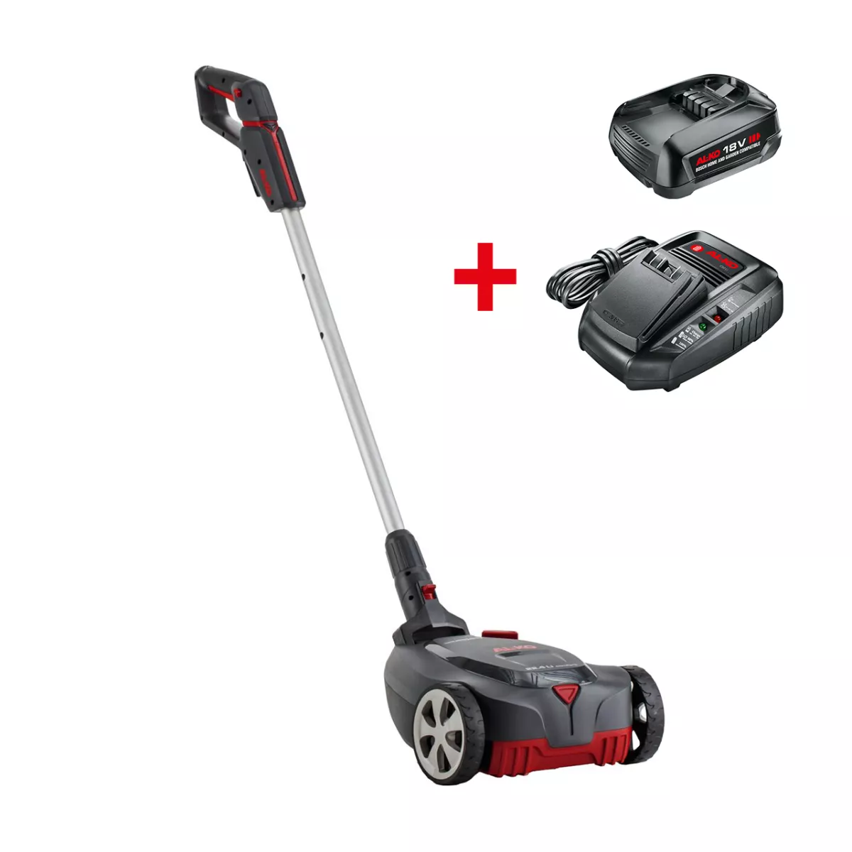 AL-KO Akku-Handymower Mulchmäher 22.4 Li COMFORT Set mit Akku 18 V / 2,5 Ah und Ladegerät