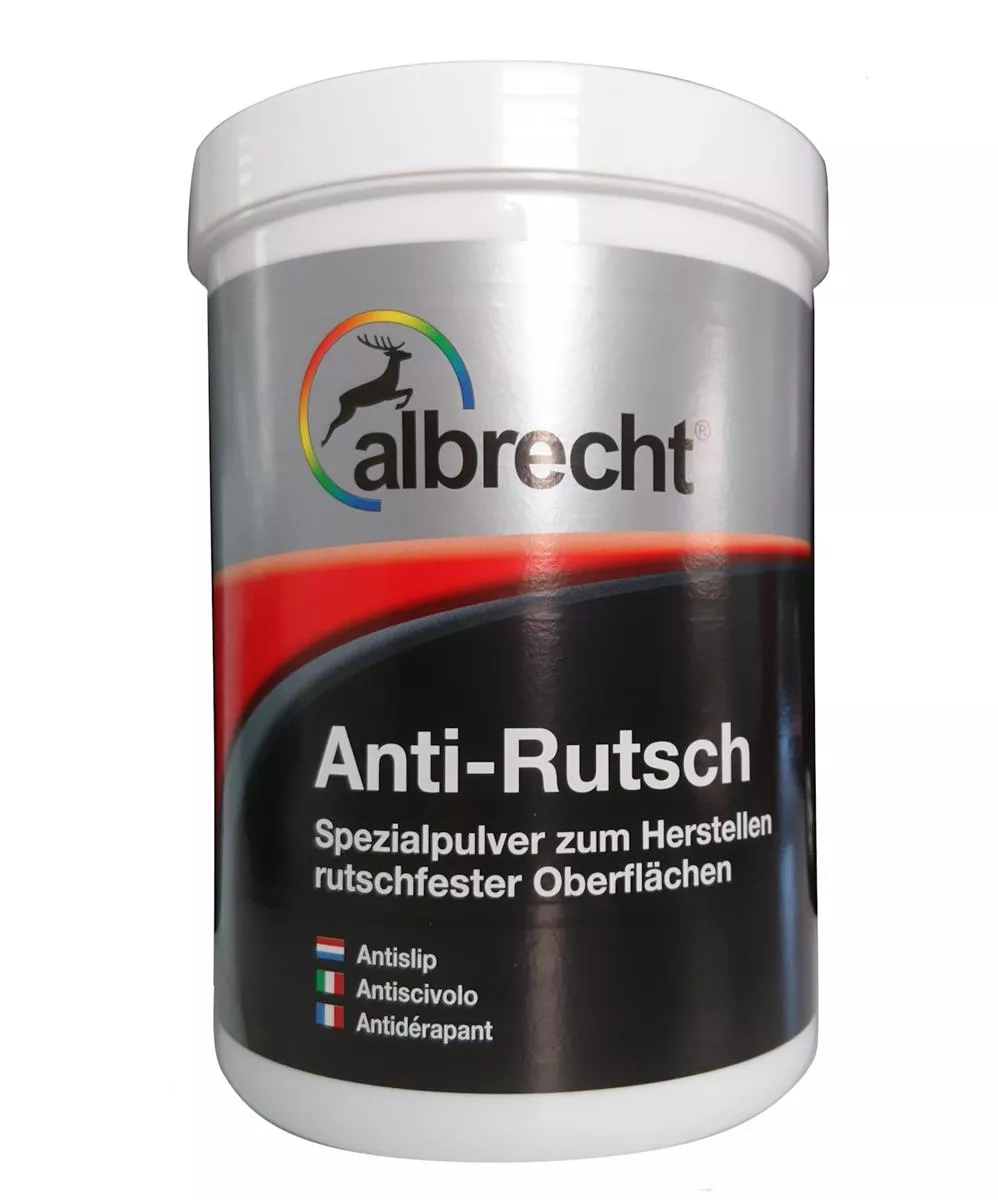 albrecht Anti Rutsch Spezialpulver für Bodenbeschichtung 0,5 kg