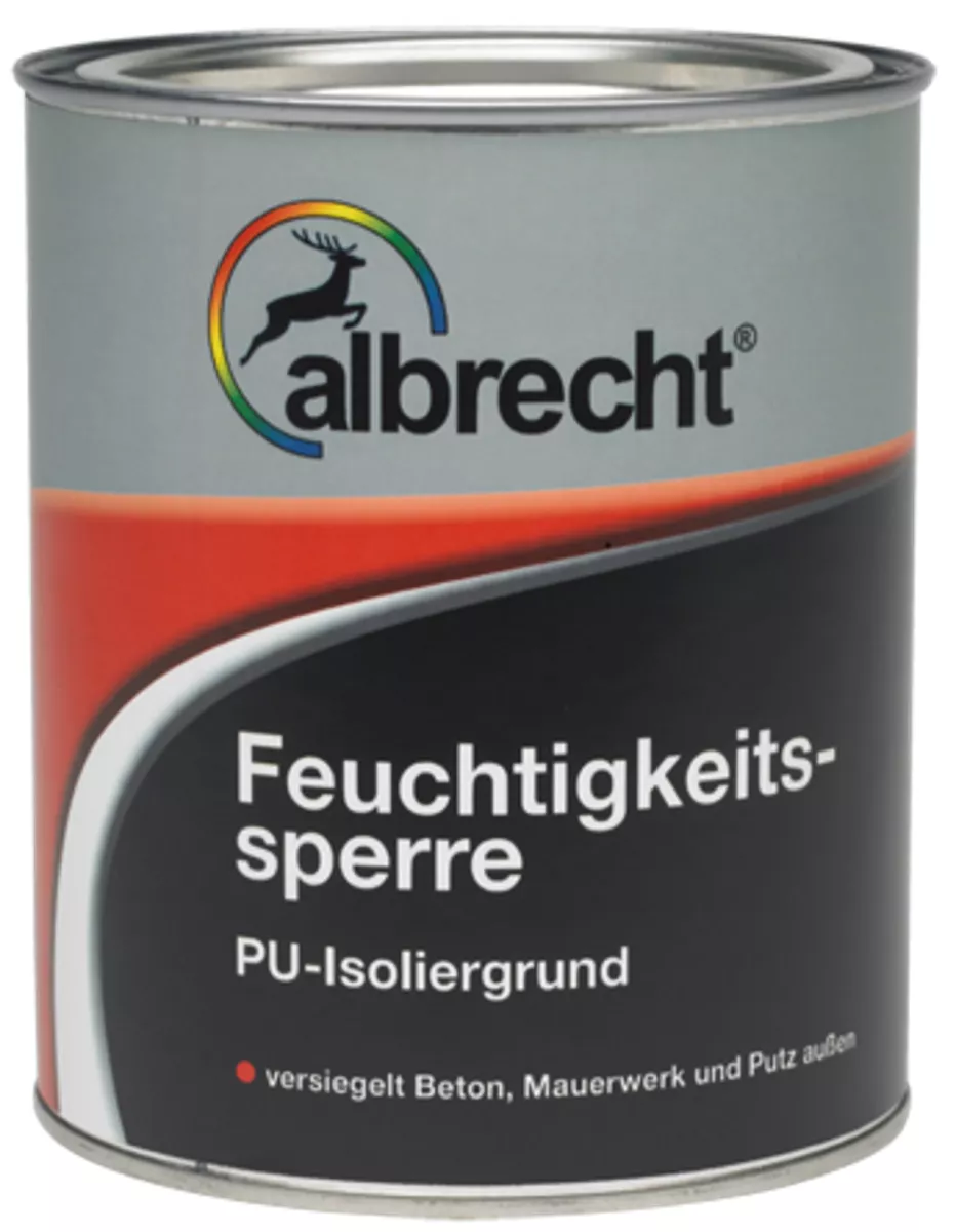 albrecht Feuchtigkeitssperre PU-Isoliergrund farblos 750ml