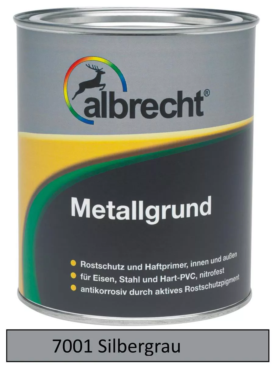 albrecht Metallgrund 7001 silbergrau 375ml