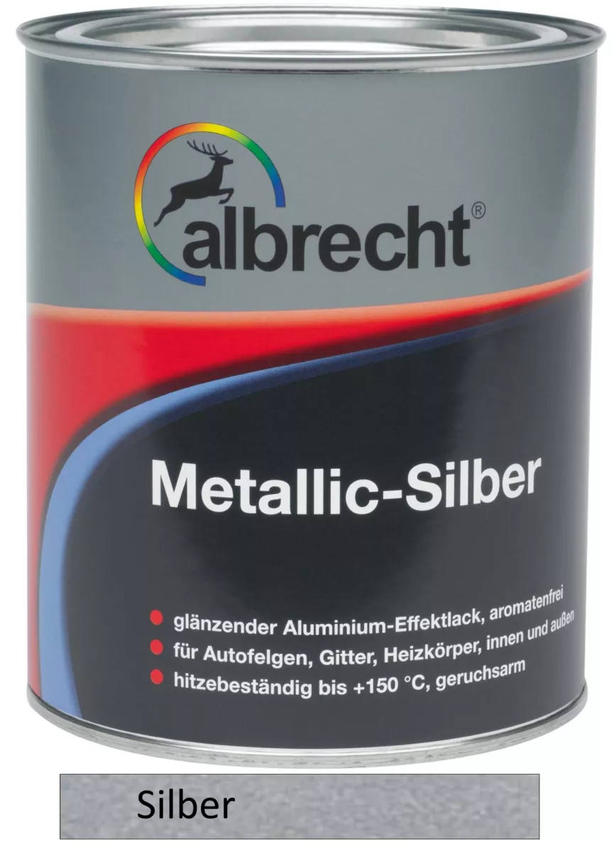 albrecht Metallic-Silber 150°C 125ml