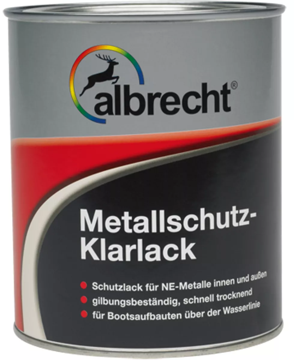 albrecht Metallschutz-Klarlack farblos 750ml