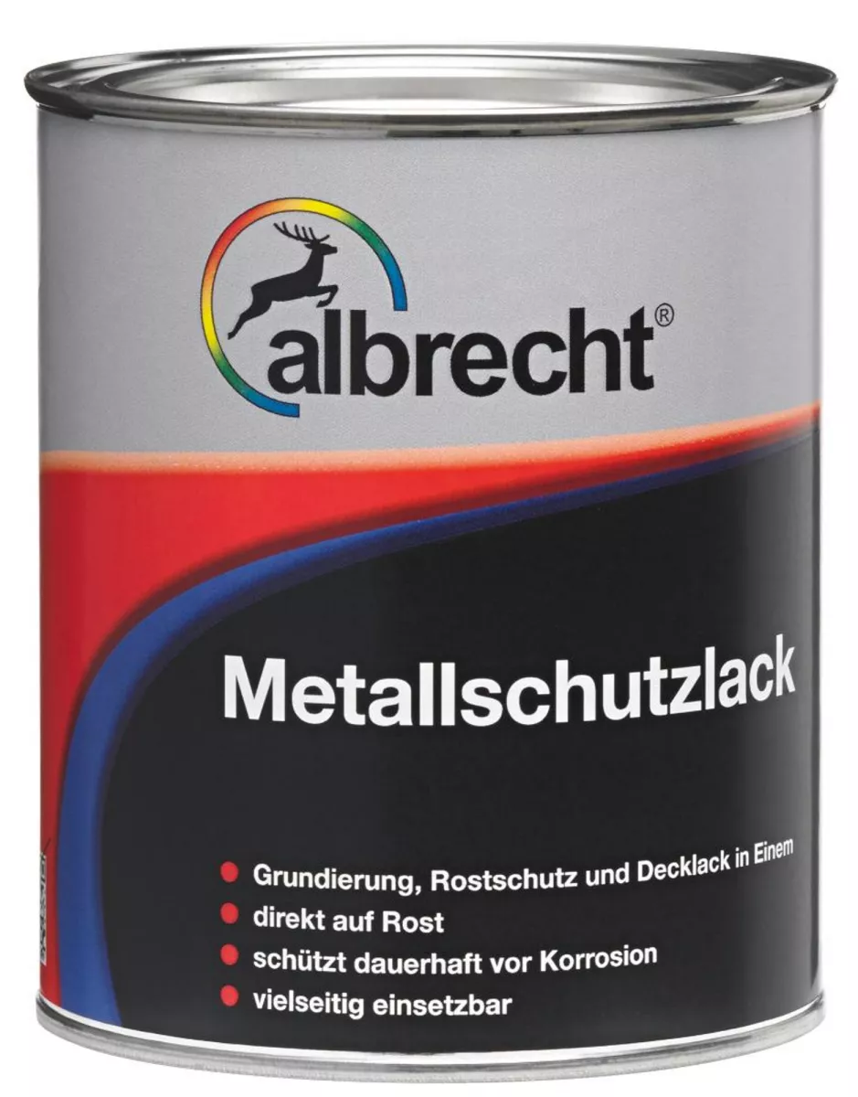 albrecht Metallschutzlack 0001 weiß 375ml