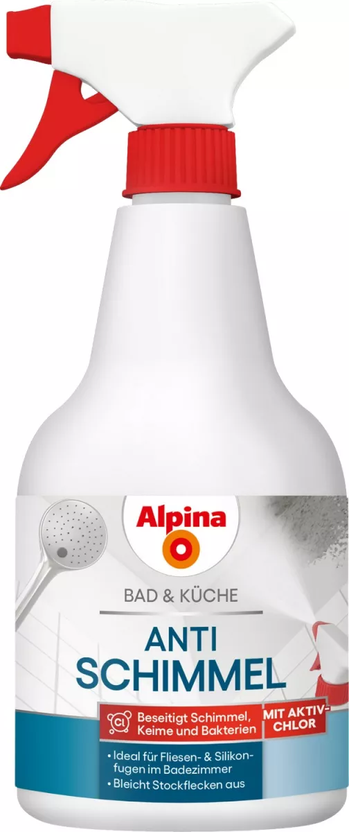Alpina Bad & Küche Anti-Schimmel chlorhaltig 0,5 L