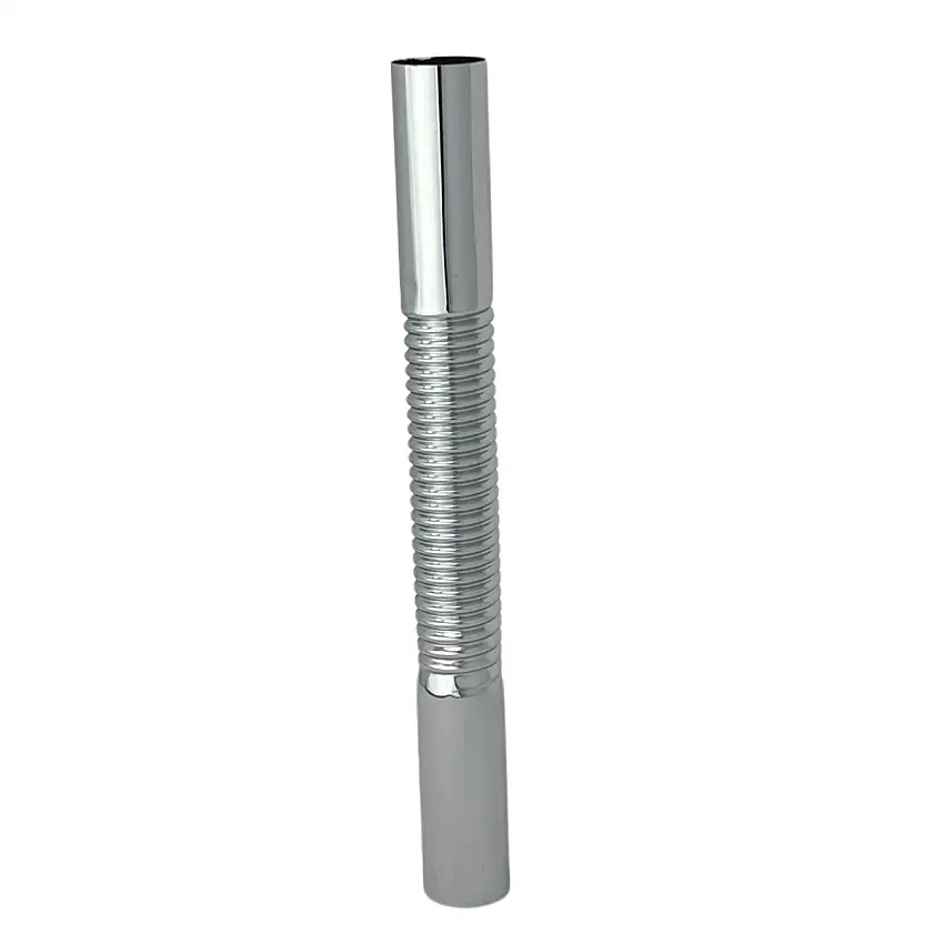 Flexibles Siphonrohr 32mm x 300mm, Chrom