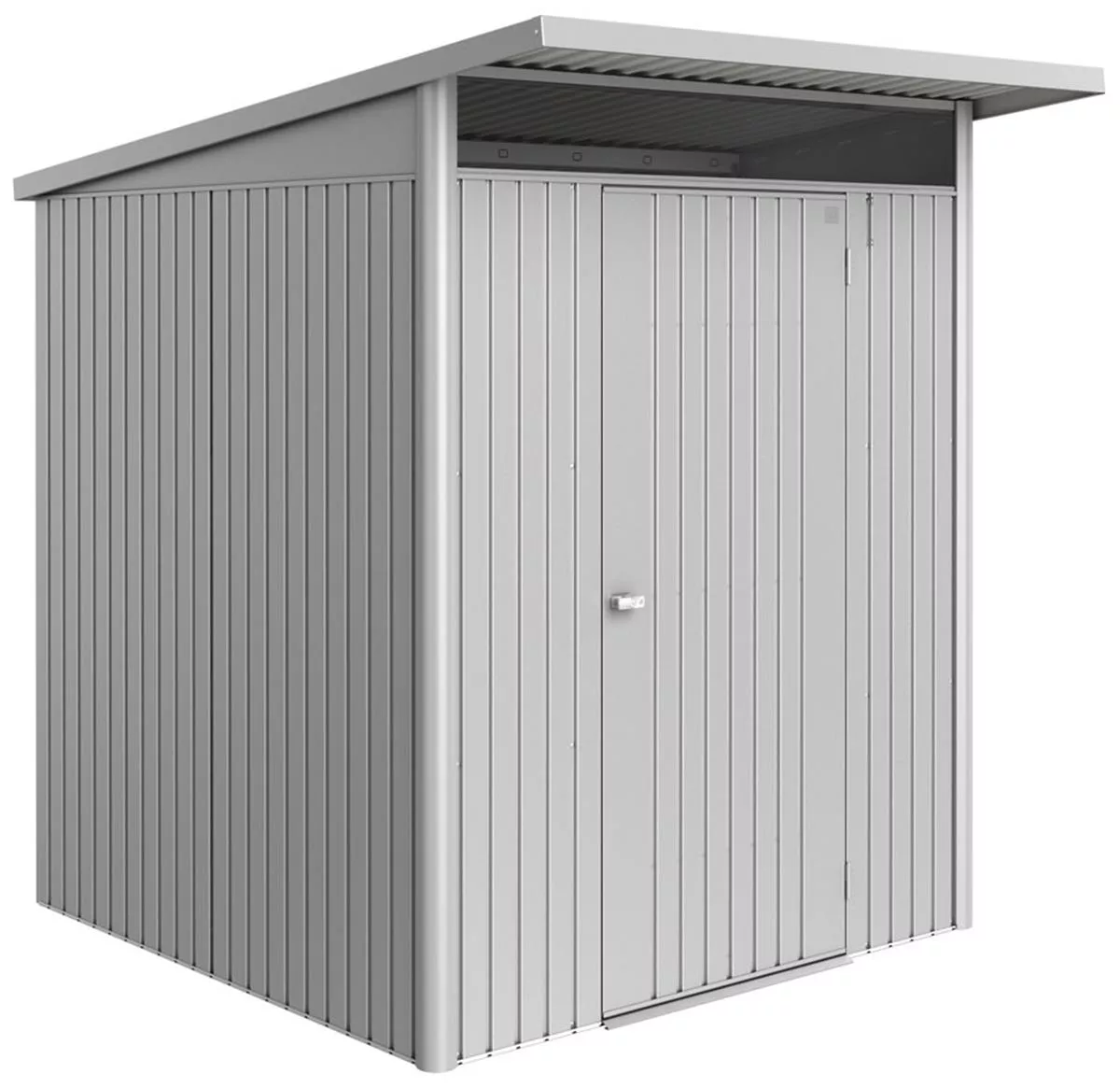 Biohort Gerätehaus AvantGarde ECO Gr. A1 silber-metallic mit Standardtür