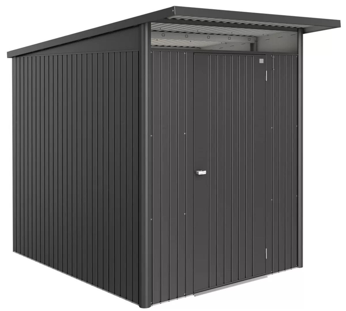 Biohort Gerätehaus AvantGarde ECO Gr. A2 dunkelgrau-metallic mit Standardtür