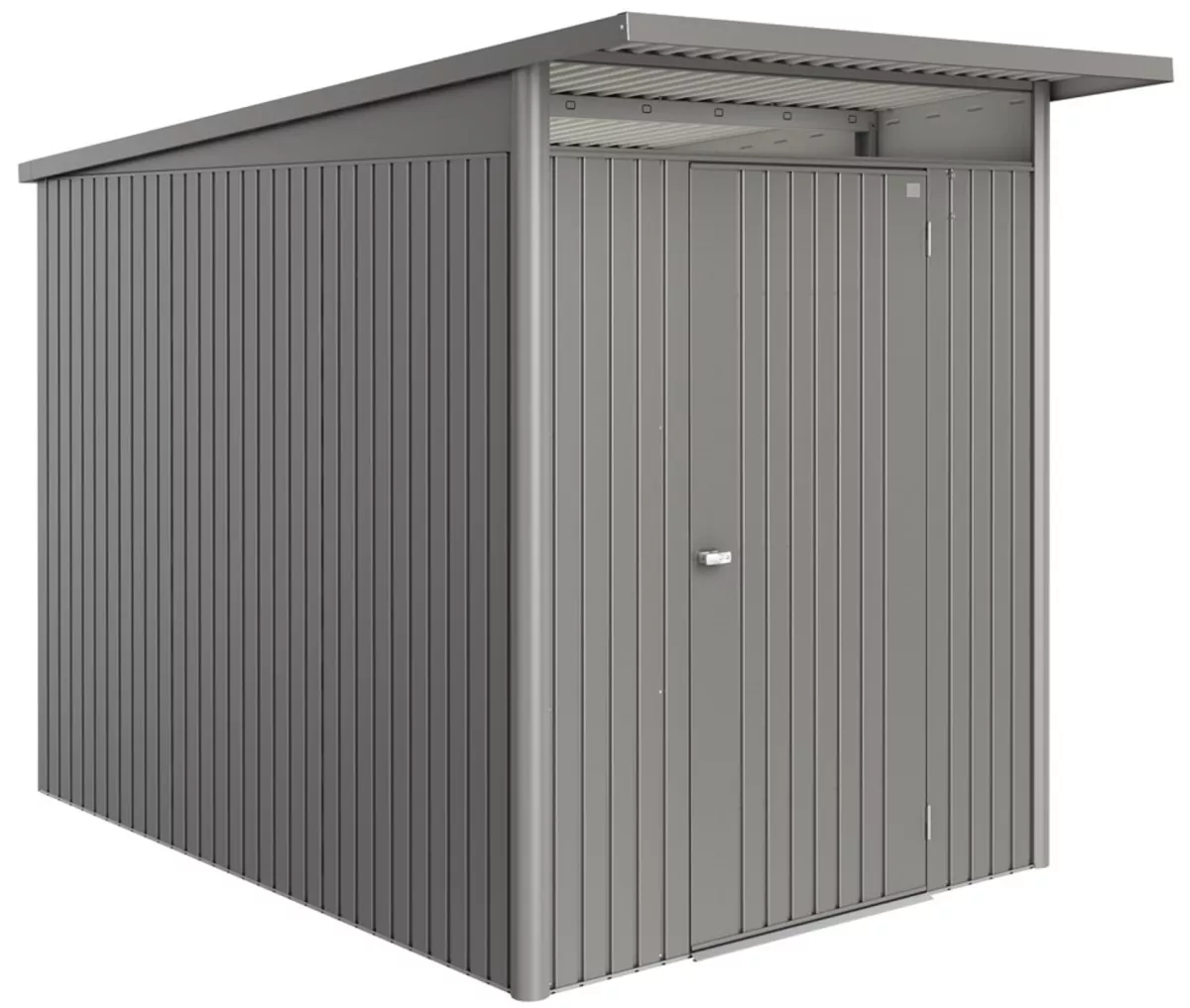 Biohort Gerätehaus AvantGarde ECO Gr. A3 quarzgrau-metallic mit Standardtür