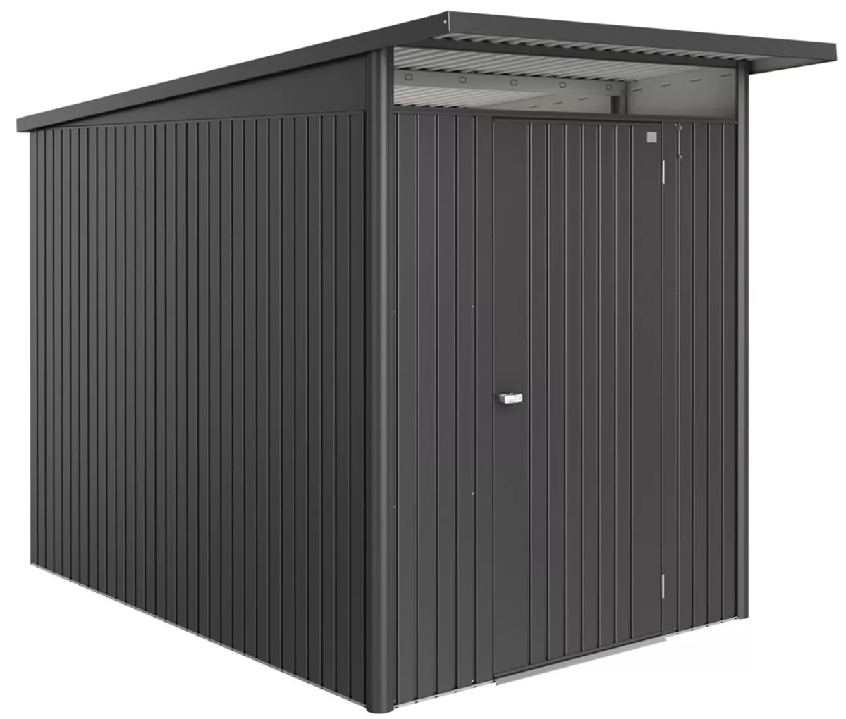 Biohort Gerätehaus AvantGarde ECO Gr. A3 dunkelgrau-metallic mit Standardtür
