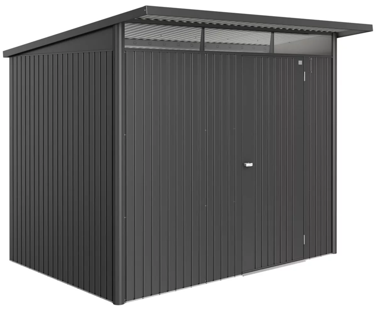 Biohort Gerätehaus AvantGarde ECO Gr. A5 dunkelgrau-metallic mit Standardtür