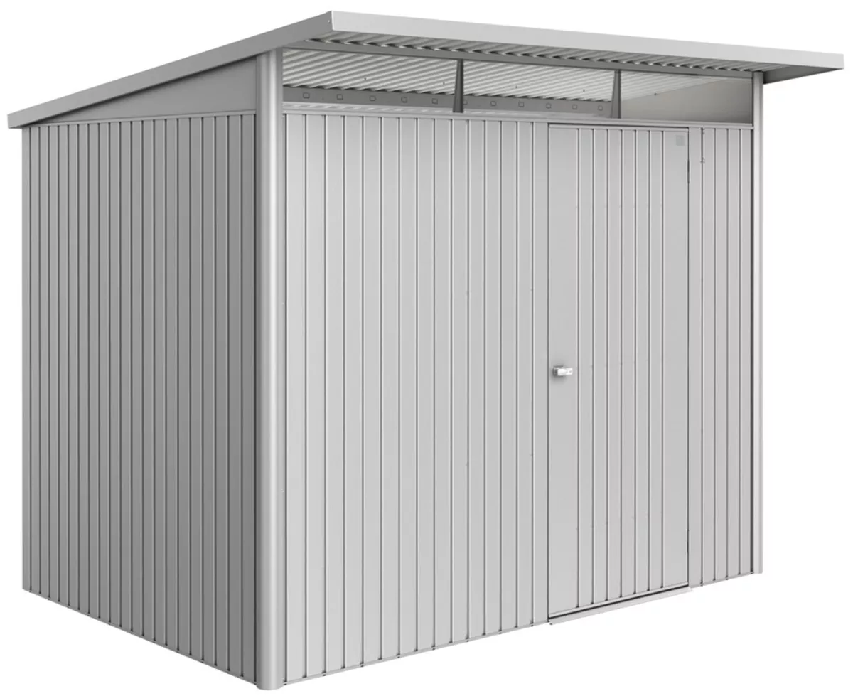 Biohort Gerätehaus AvantGarde ECO Gr. A5 silber-metallic mit Standardtür