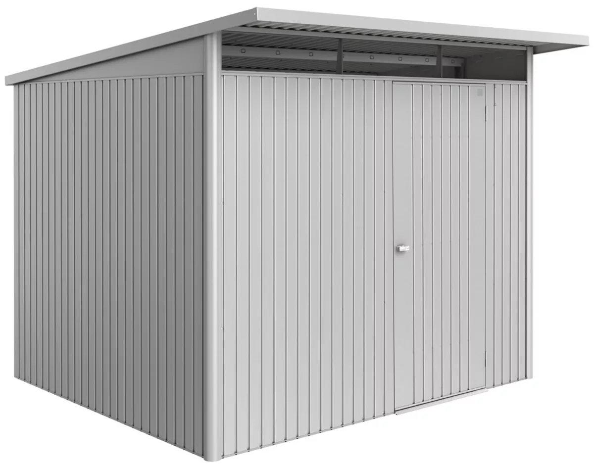 Biohort Gerätehaus AvantGarde ECO Gr. A6 silber-metallic mit Standardtür