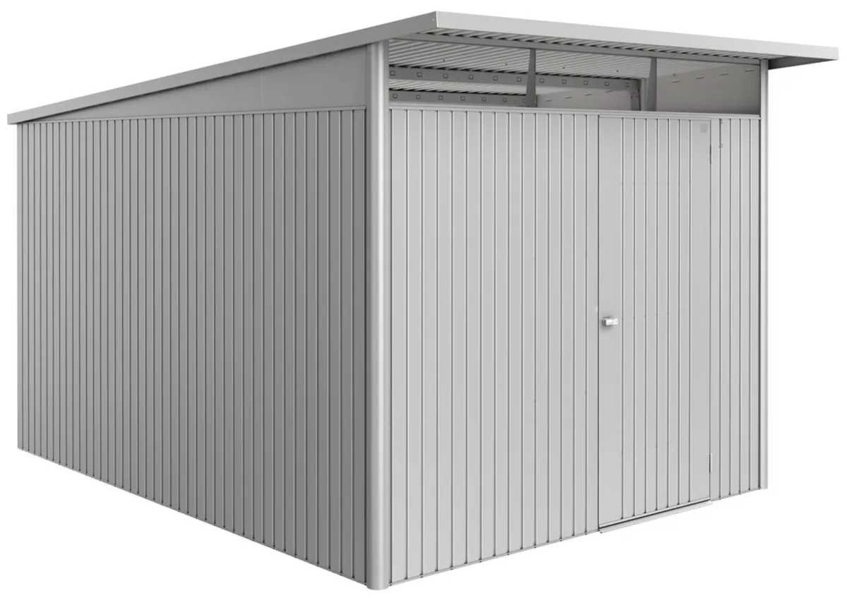 Biohort Gerätehaus AvantGarde ECO Gr. A8 silber-metallic mit Standardtür