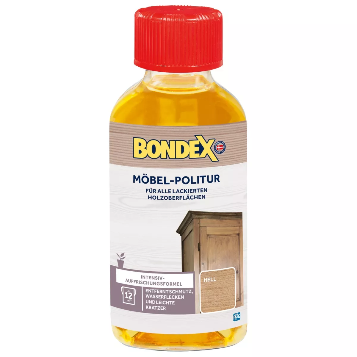 Bondex Möbelpolitur Hell Möbelpflege 150 ml zur Holzpflege und Veredelung