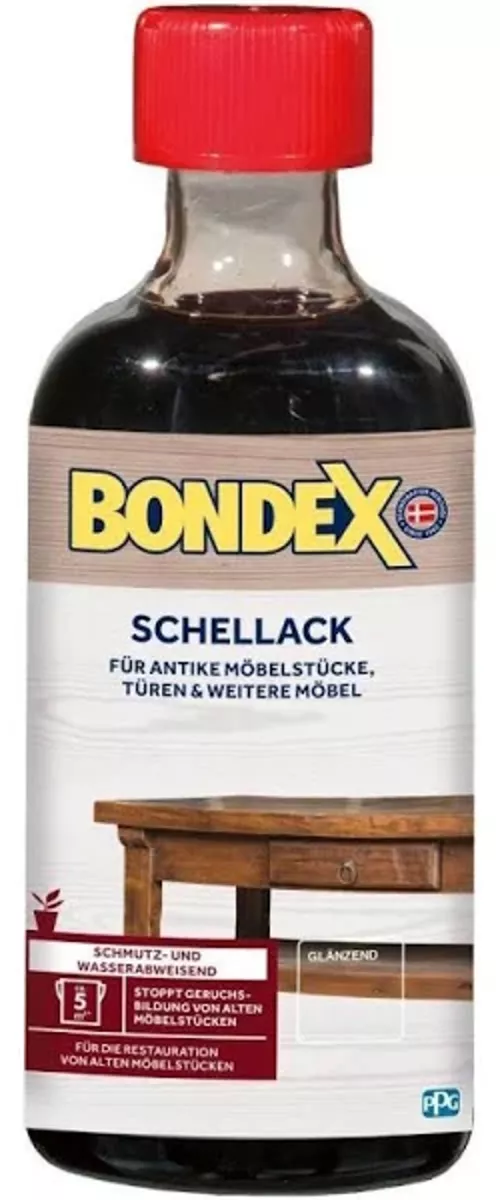 Bondex Schellack 0,25 L Farblos