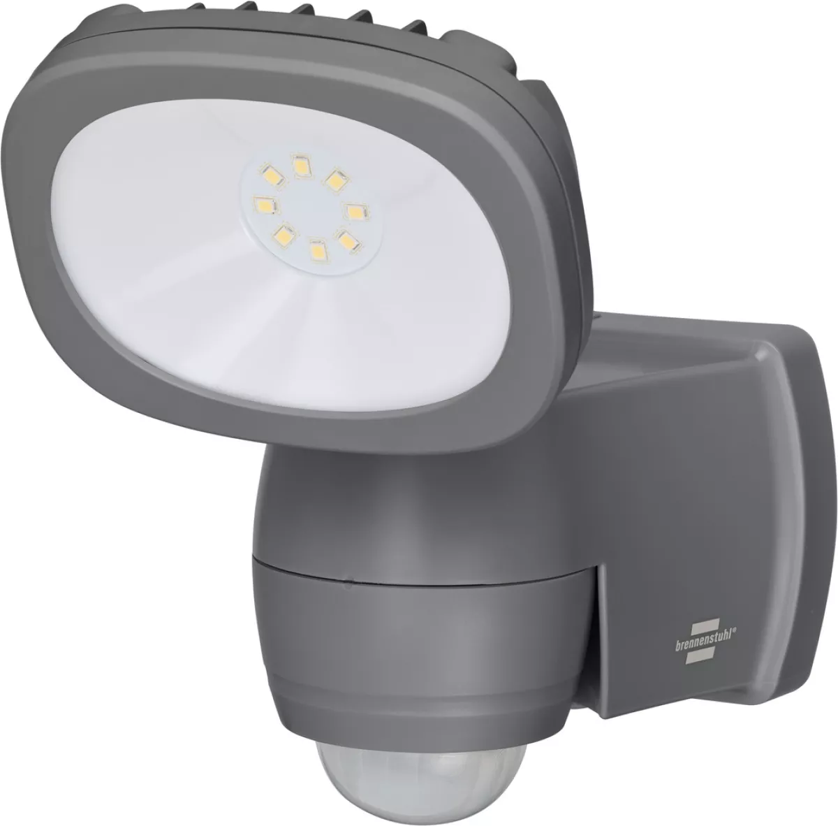 Brennenstuhl Batterie LED Strahler LUFOS 400 mit IR-Bewegungsmelder, IP44