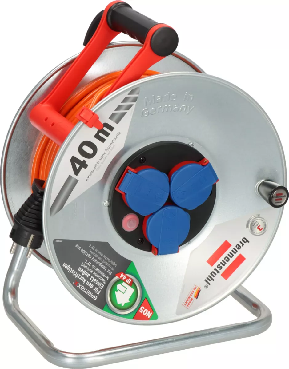 Brennenstuhl Kabeltrommel Garant S290 40m N05V3V3-F3G1,5 orange