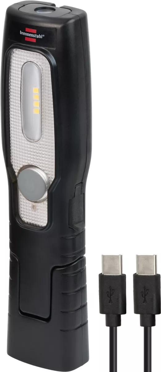 Brennenstuhl LED Akku-Handleuchte HL 201 A 250+70lm, knickbar