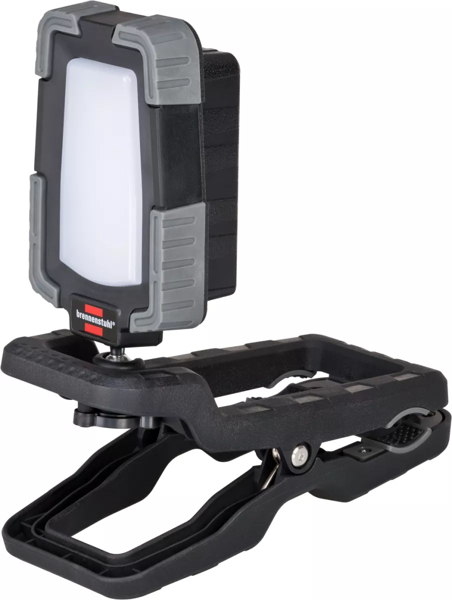 Brennenstuhl mobiler LED Akku Strahler CL 1050 Clip IP65 950lm