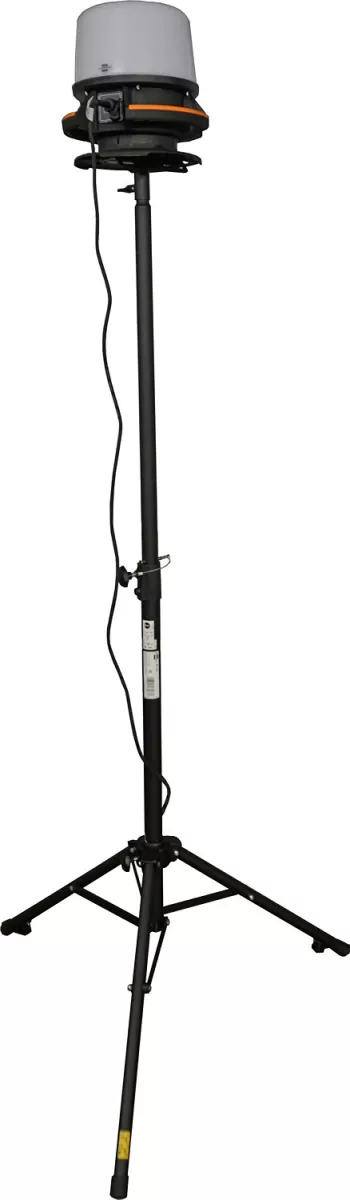 Brennenstuhl professionalLINE Mobiler 360° Hybrid LED Strahler ORUM 4050 MH, Roll Teleskop Stativ MT 180