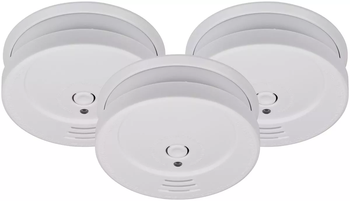 Brennenstuhl Rauchmelder SET 3x RM C 9010 1 Jahres Melder