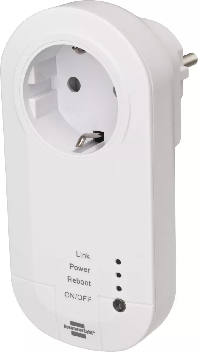 Brennenstuhl WiFi Steckdose mit 433MHz Sender WA 3600 LRF01 433