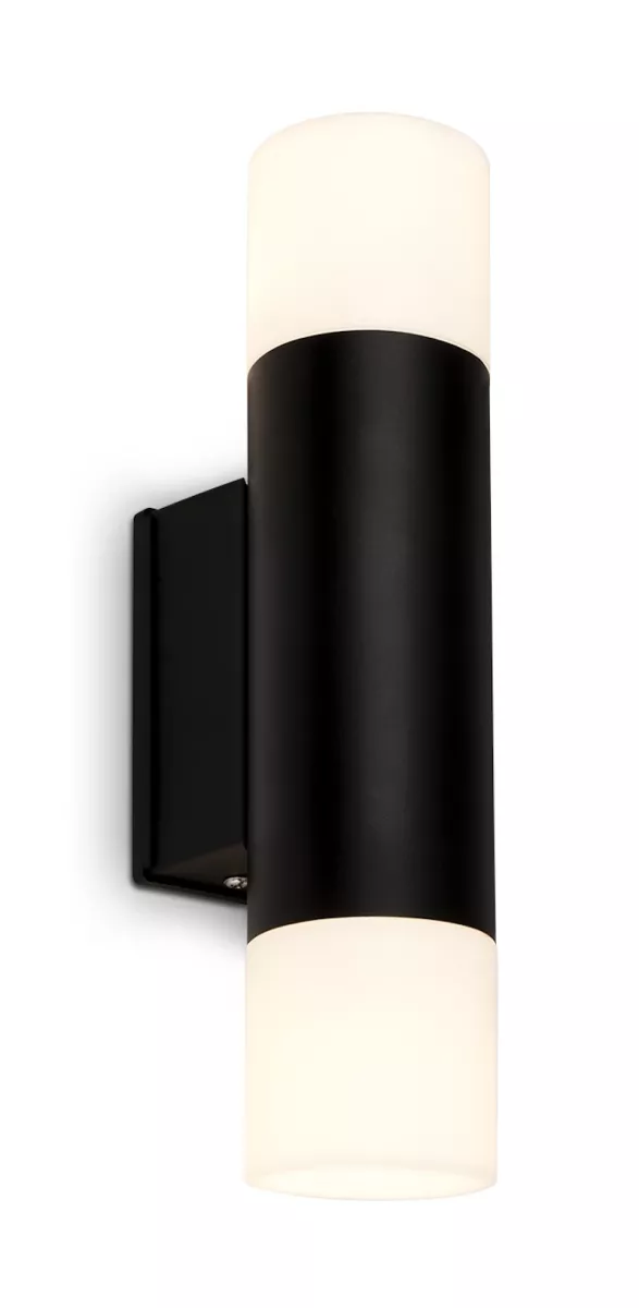 Briloner Badleuchte SUJOS schwarz 27,5 cm 2x GU10 4,8W 400lm