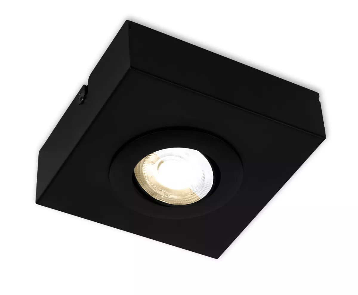 Briloner CTS LED Deckenleuchte HOKA schwarz 4W 120x120x40mm