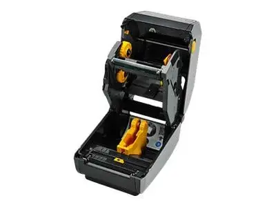 Zebra ZD620t, 12 Punkte/mm (300dpi), Peeler, VS, RTC, Display, EPLII, ZPLII, USB, RS232, BT, Ethernet, WLAN, ZD62143-T1EL02EZ