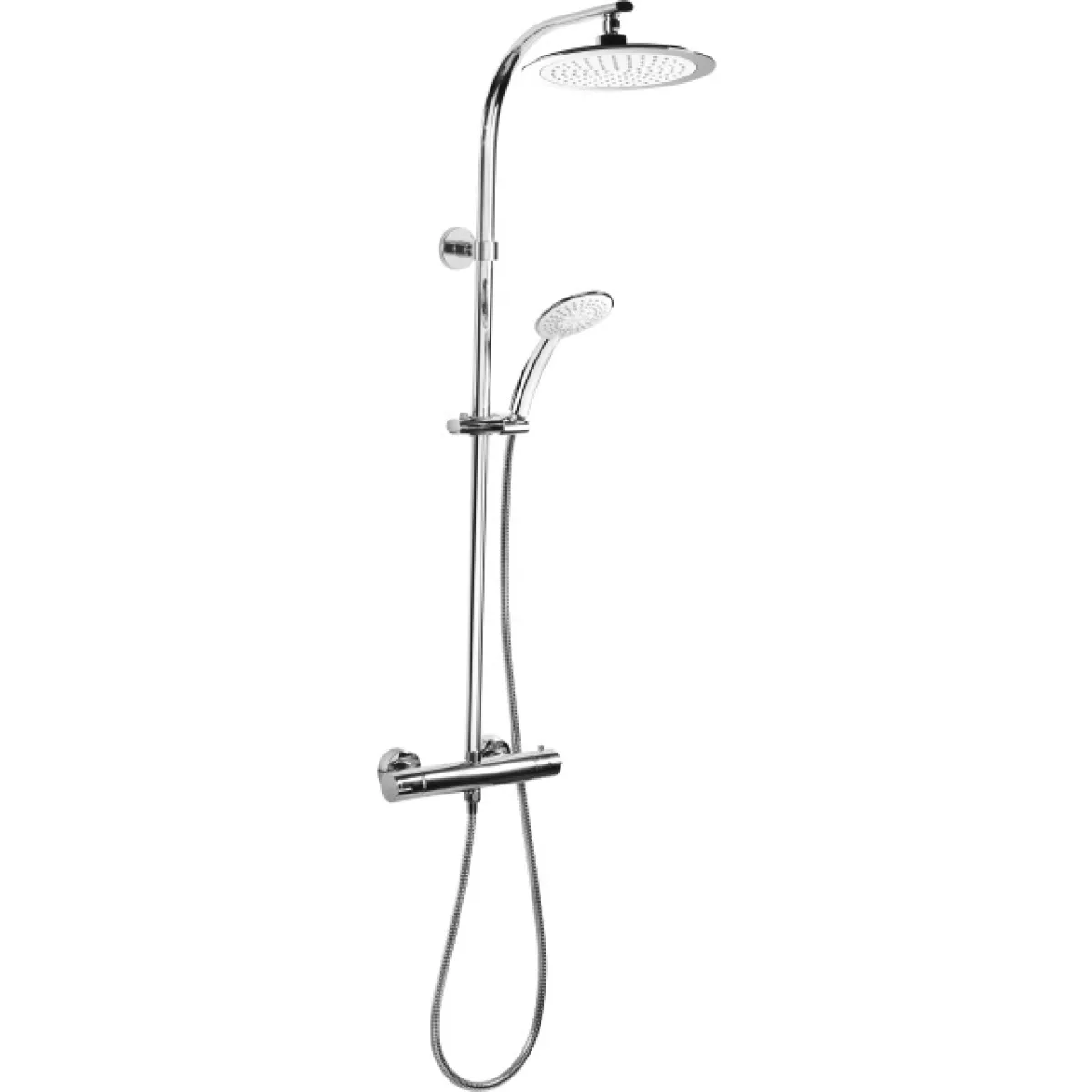 CORNAT Dusch Komplettsystem STYLE Duscharmatur gerades Modell