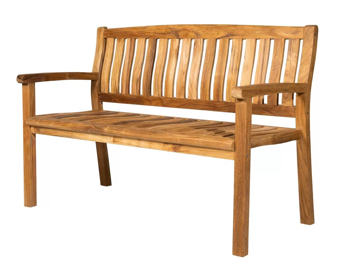 Diamond Garden Bali Gartenbank 130 cm Natur Teak