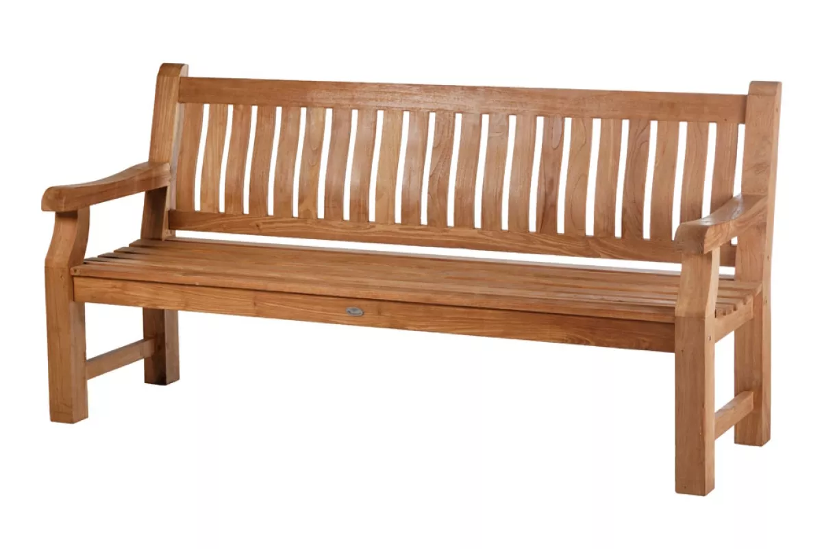Diamond Garden Chateau Landhaus Gartenbank 196 cm Natur Teak