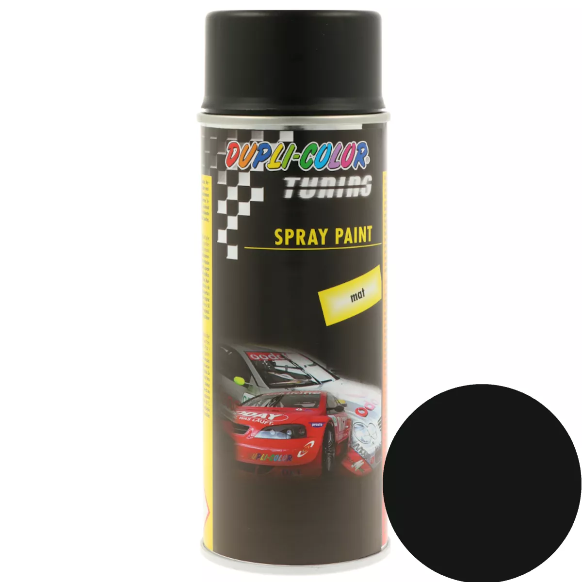 DUPLI-COLOR Tuning Spray Paint Schwarz matt 400 ml