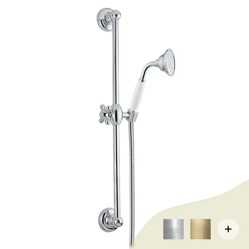Duschstange inkl. Handbrause Retro