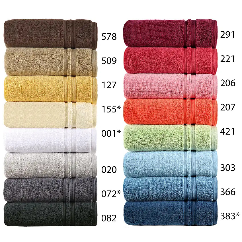 Manhattan Gold - Walkfrottier m. feiner Bordüre, 600 g/ m²