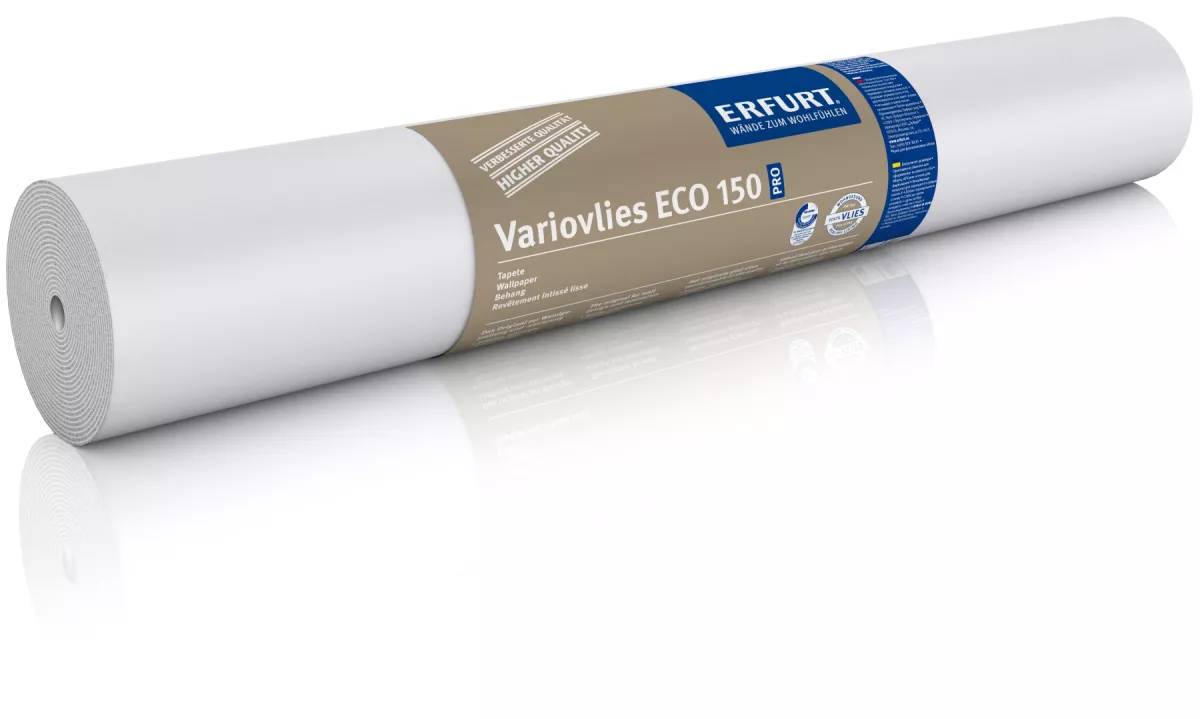 ERFURT FH Variovlies Eco 150 Pro Vliesfaser Glattvlies Renoviervlies (25 x 0,75m) 18,75 m²