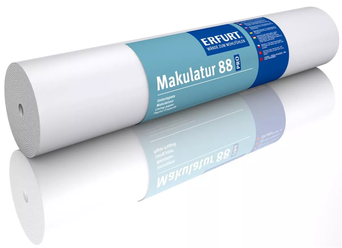 Erfurt Makulatur 88 Pro Untergrund Tapete Glattvlies Renoviervlies 17,7m²